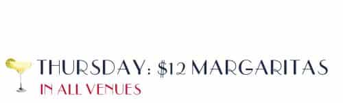 $12 Margaritas