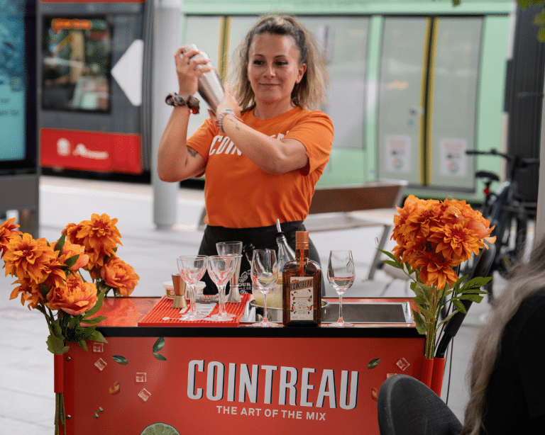 Cointreau Cart at Circular Quay